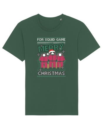 Merry Christmas For Squid Game Bottle Green