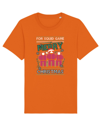 Merry Christmas For Squid Game Bright Orange