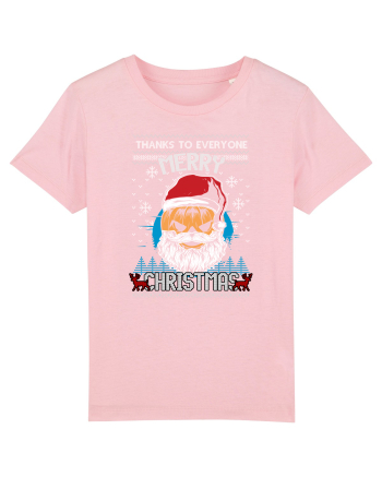 Merry Christmas Halloween Cotton Pink