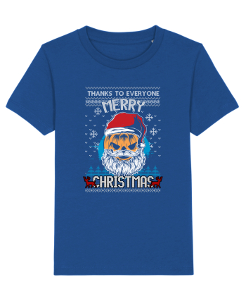 Merry Christmas Halloween Majorelle Blue