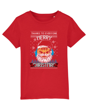 Merry Christmas Halloween Red