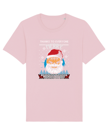 Merry Christmas Halloween Cotton Pink