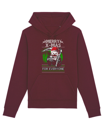 Merry Christmas Lamberjack Burgundy