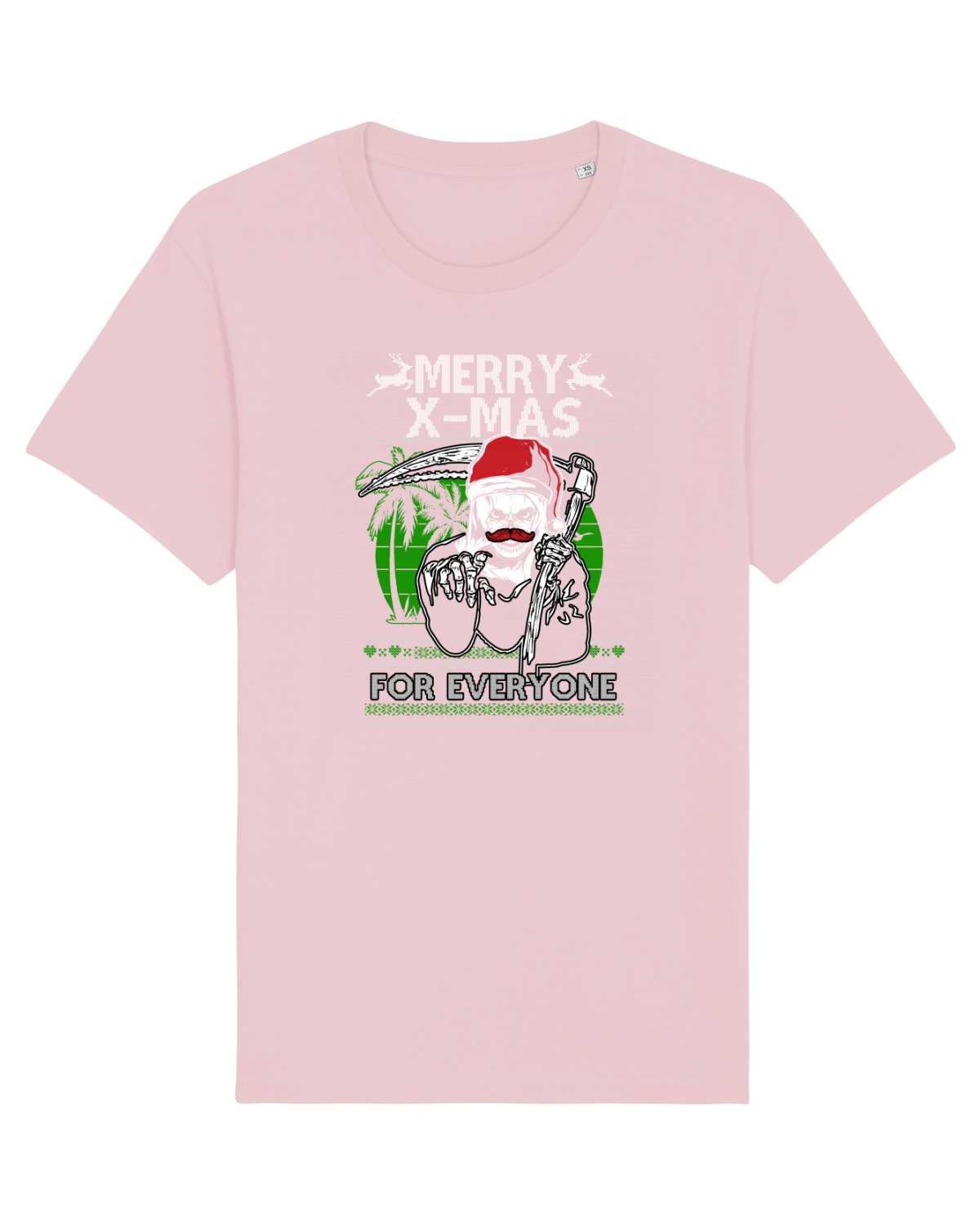Tricou mânecă scurtă Unisex Rocker Cotton Pink
