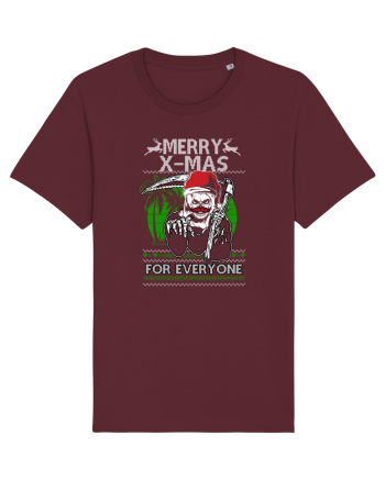 Merry Christmas Lamberjack Burgundy