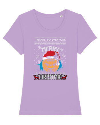 Merry Christmas Pumpkin Lavender Dawn