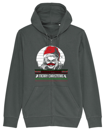 Merry Christmas Skull Anthracite