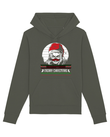 Merry Christmas Skull Khaki