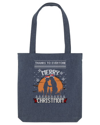 Merry Christmom Midnight Blue