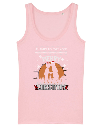 Merry Christmom Cotton Pink