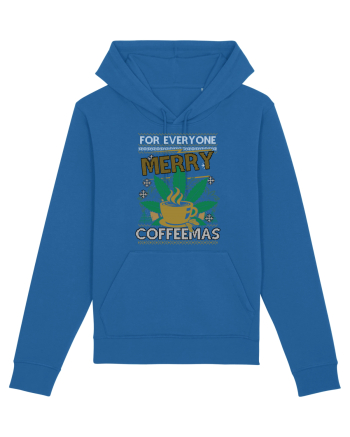 Merry Coffeemas Royal Blue