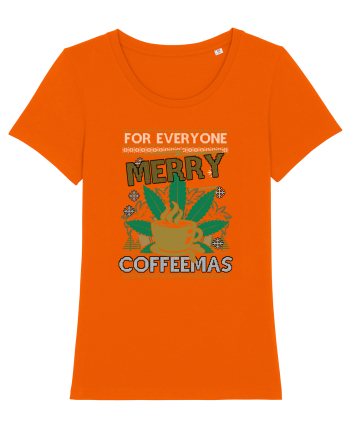 Merry Coffeemas Bright Orange