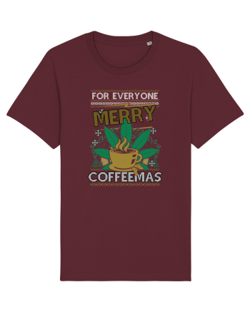 Merry Coffeemas Burgundy