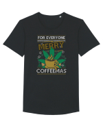 Merry Coffeemas Tricou mânecă scurtă guler larg Bărbat Skater