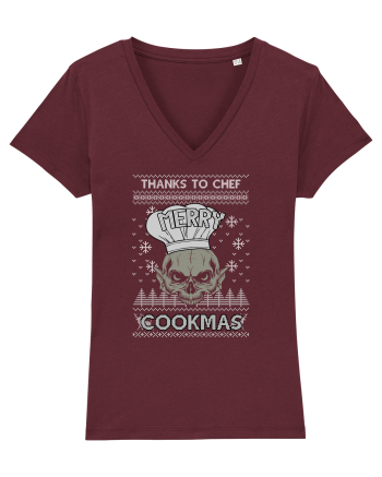Merry Cookmas Burgundy