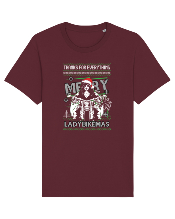 Merry Ladybikemas Burgundy