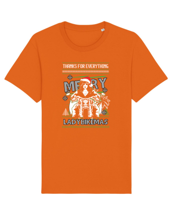 Merry Ladybikemas Bright Orange