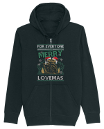 Merry Lovemas For Everyone Hanorac cu fermoar Unisex Connector