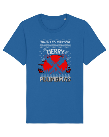 Merry Plumbmas Royal Blue