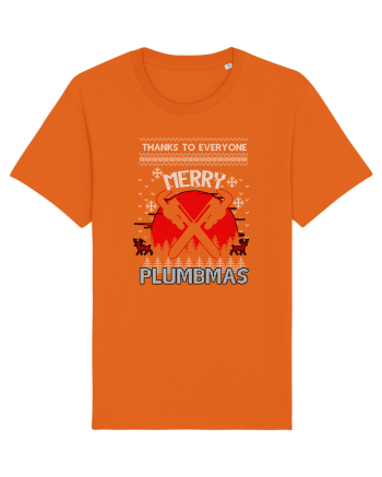 Merry Plumbmas Bright Orange