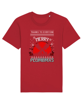 Merry Plumbmas Red