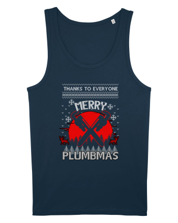 Merry Plumbmas Navy