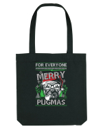 Merry Pugmas Sacoșă textilă
