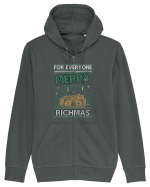 Merry Richmas Hanorac cu fermoar Unisex Connector