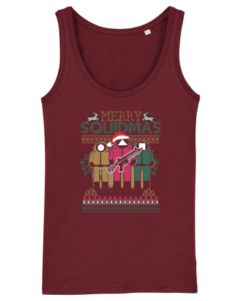 Merry Squidmas Burgundy