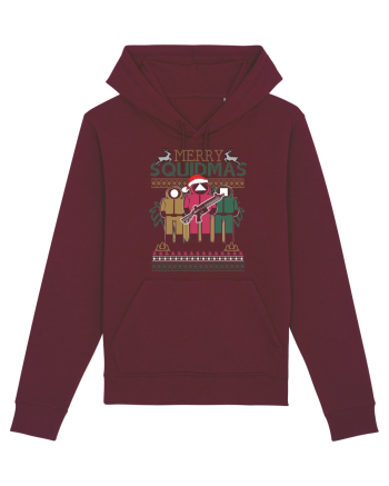 Merry Squidmas Burgundy