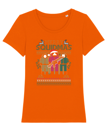 Merry Squidmas Bright Orange