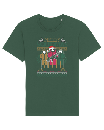 Merry Squidmas Bottle Green