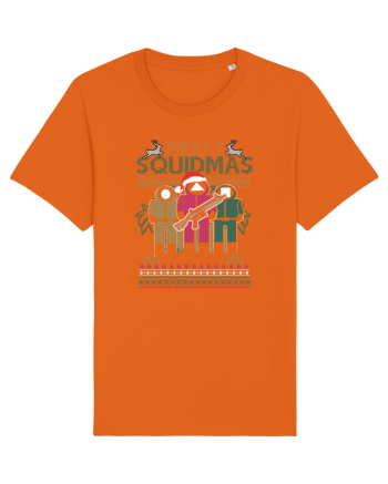 Merry Squidmas Bright Orange