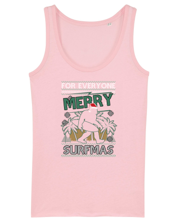 Merry surfmas For Everyone Cotton Pink