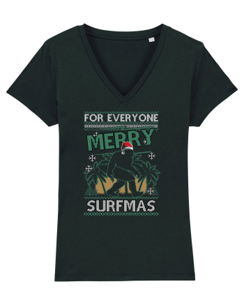 Merry surfmas For Everyone Black
