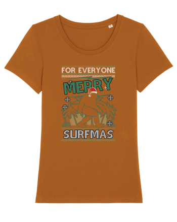 Merry surfmas For Everyone Roasted Orange
