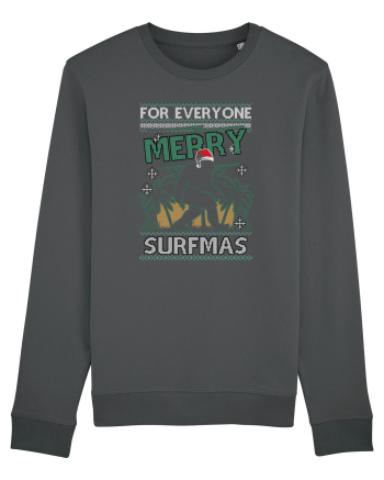 Merry surfmas For Everyone Anthracite
