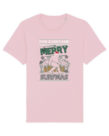 Merry surfmas For Everyone Cotton Pink