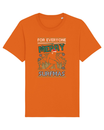 Merry surfmas For Everyone Bright Orange