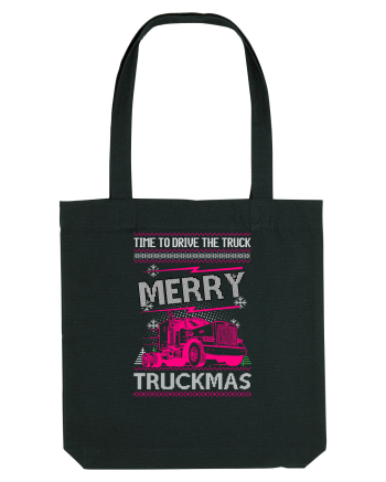 Merry Truckmas Time To Drive Black