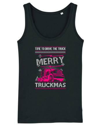 Merry Truckmas Time To Drive Black