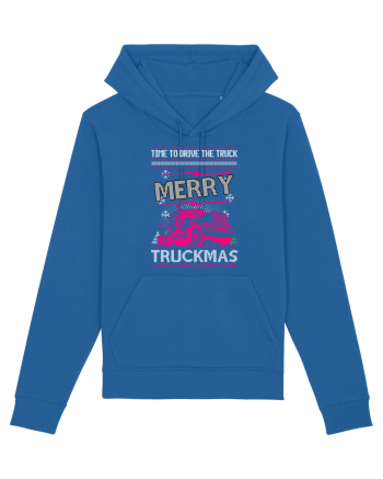 Merry Truckmas Time To Drive Royal Blue