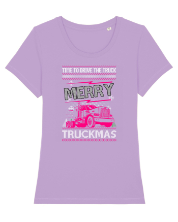 Merry Truckmas Time To Drive Lavender Dawn