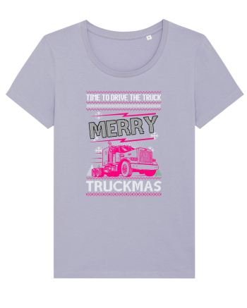 Merry Truckmas Time To Drive Lavender