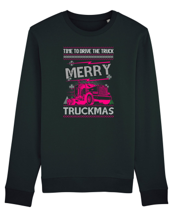 Merry Truckmas Time To Drive Black