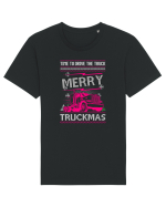Merry Truckmas Time To Drive Tricou mânecă scurtă Unisex Rocker