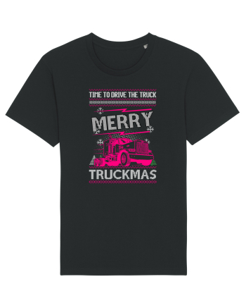 Merry Truckmas Time To Drive Black