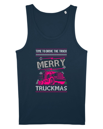 Merry Truckmas Time To Drive Navy