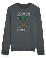 Merry Weedmas Bluză mânecă lungă Unisex Rise