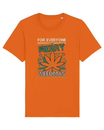Merry Weedmas Bright Orange